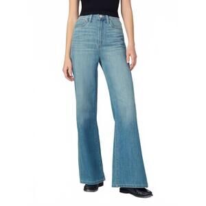 NEW JOE'S JEANS mia high rise wide leg petite jeans in hot shot
